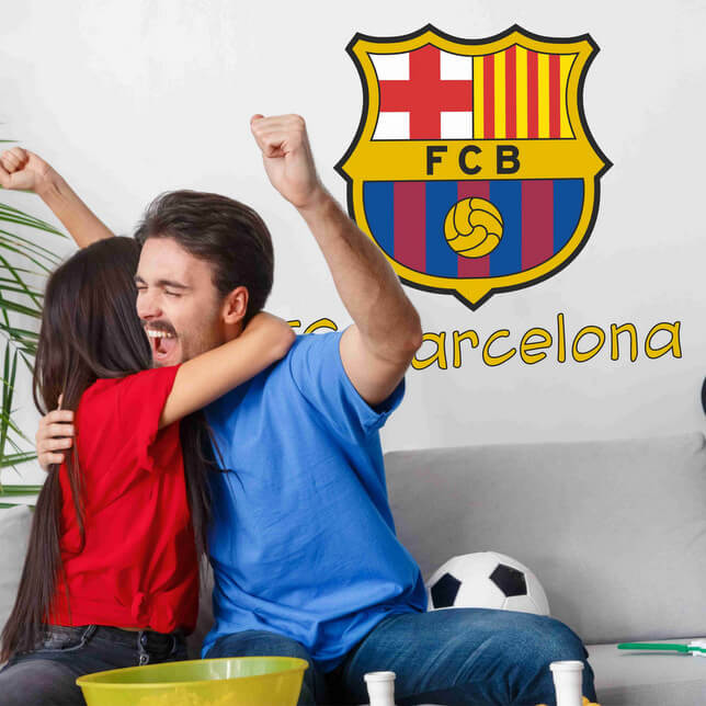 Autocolant de perete FC Barcelona